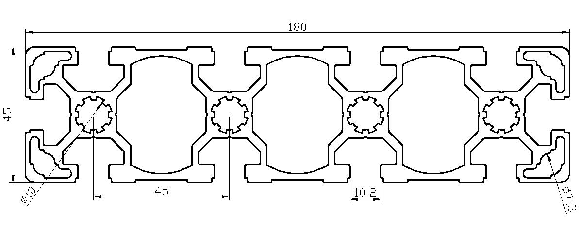 大量铝型材可供选择
